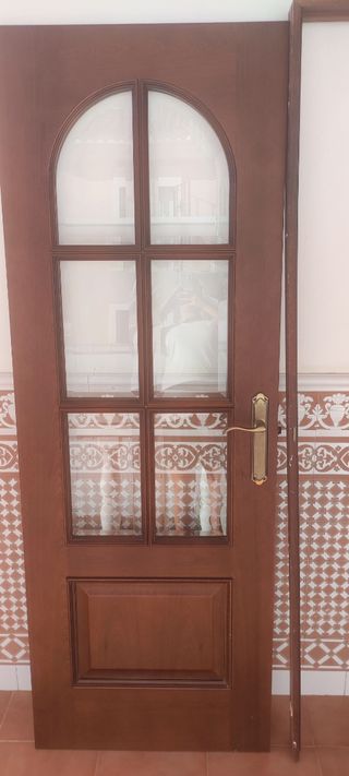 Puerta Madera Maciza