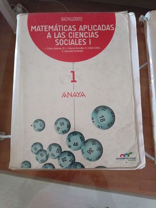 Matemáticas aplicadas 1 bachillerato