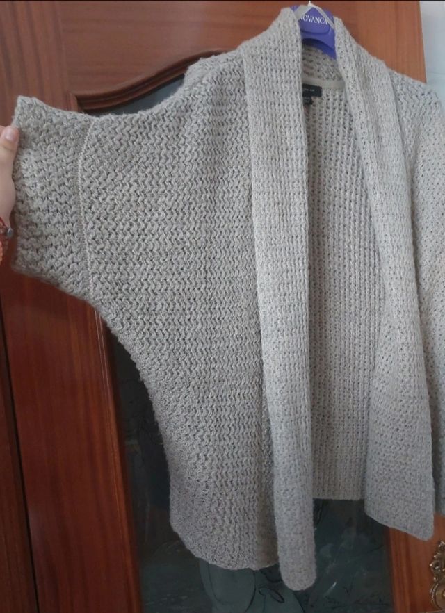 CHAQUETA LANA OVERSIZE