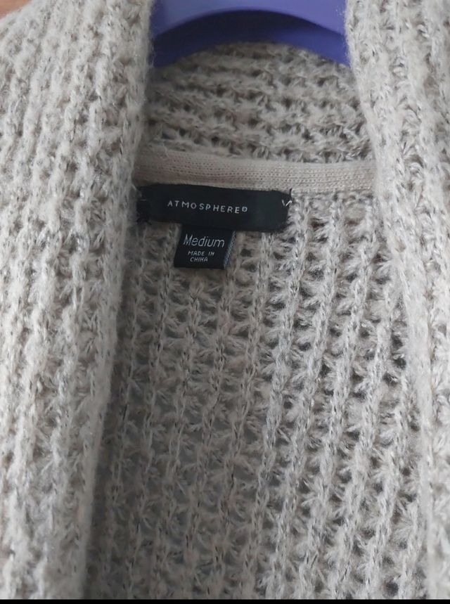 CHAQUETA LANA OVERSIZE