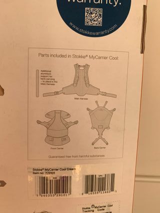 Mochila de porteo Stokke MyCarrier Cool