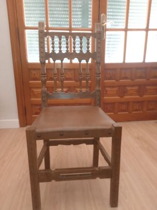 Sillas de comedor estilo rústico