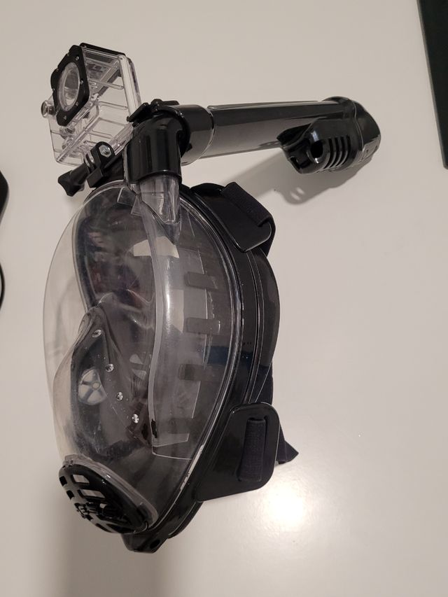 Máscara buceo snorkel Cressi Duke Gopro