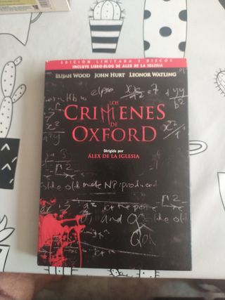 Los crímenes de oxford edicion Limitada 2dvd