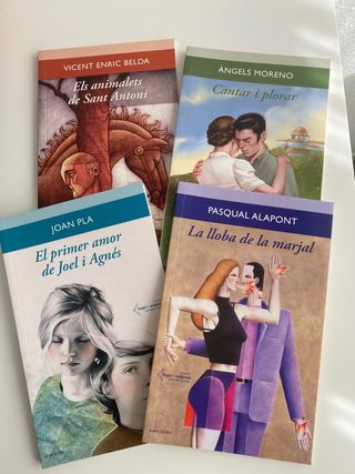 Pack 4 libros en valenciano
