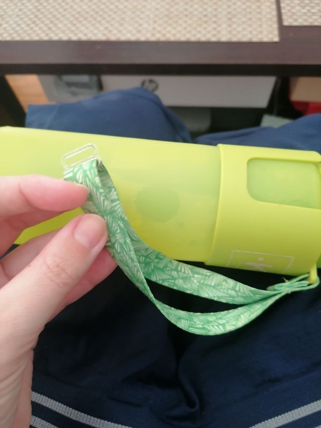 Cantimplora de silicona