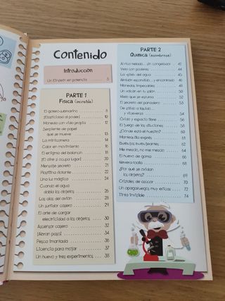 Libro ciencia .Experimentos divertidos para niños