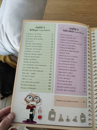Libro ciencia .Experimentos divertidos para niños
