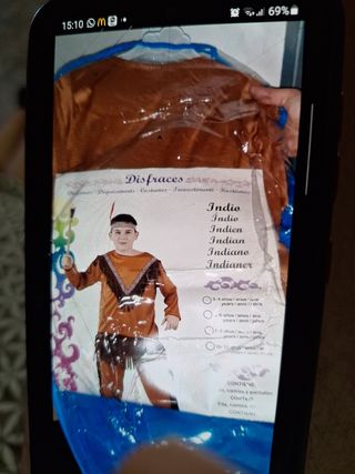 Disfraz de indi@s