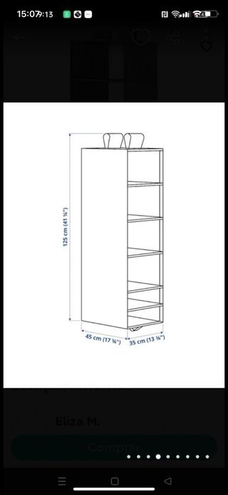 Organizador Ikea súper nuevo