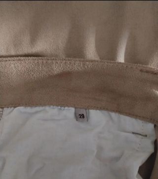 Pantalón imitación ante, elástico t. 38/40