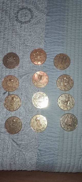 Coleccion monedas - medallas CEE