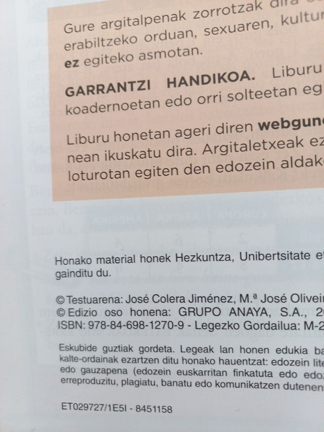 Matematika irakaskuntza akademikoetara 4