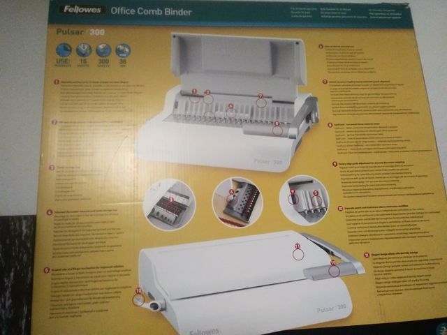 Encuadernadora Fellowes Pulsar 300