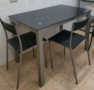 Mesa de cristal