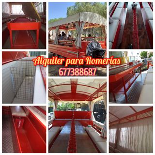 Se alquila carroza para romerías 