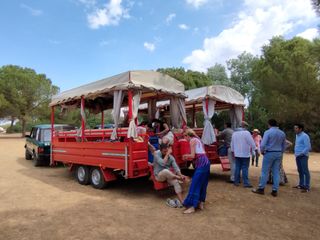 Se alquila carroza para romerías 