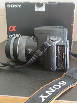 Cámara fotográfica réflex SONY ALPHA 380