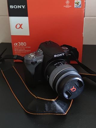 Cámara fotográfica réflex SONY ALPHA 380