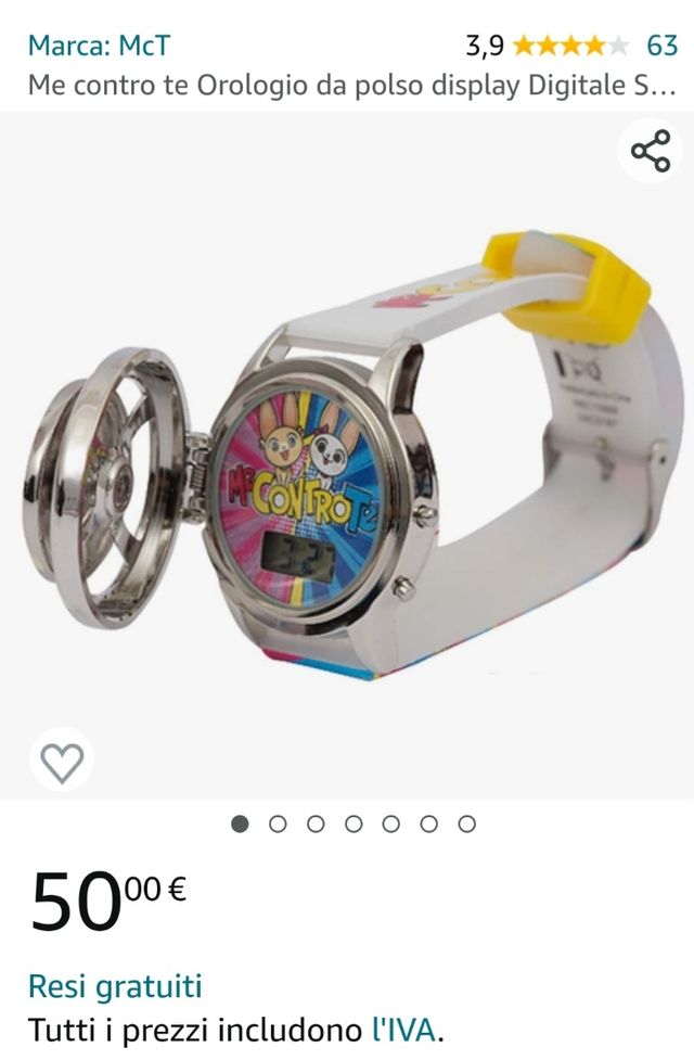 Orologio me contro te ORIGINALE 