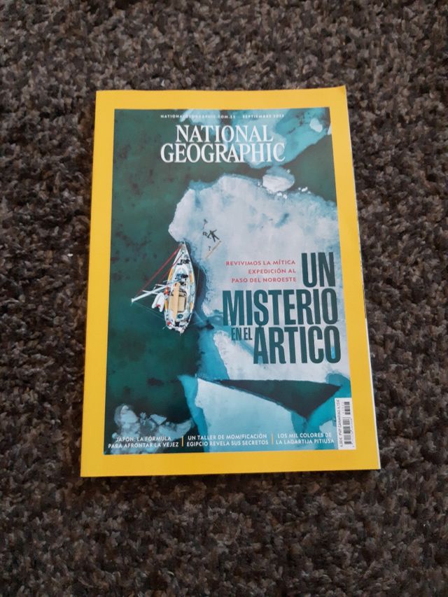 Revistas National Geographic.