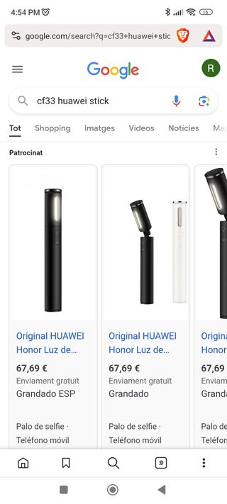 Bastone per selfie Huawei Honor Moonlight CF