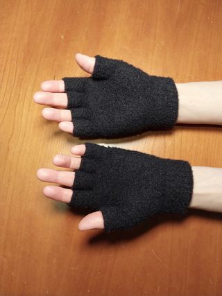 Guantes convertibles: dedos descubiertos y manopla