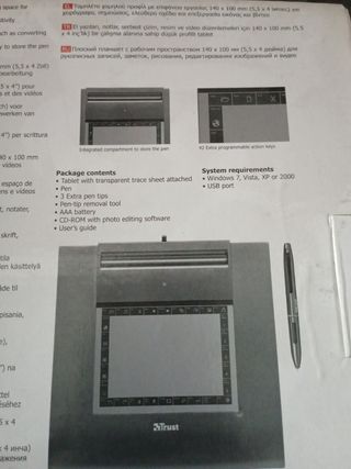 Design tablet