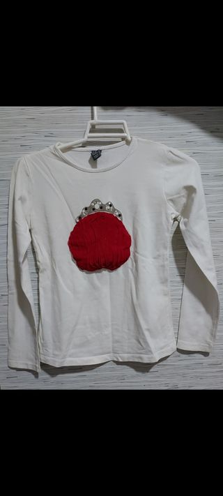 Camiseta Blanca ZARA 