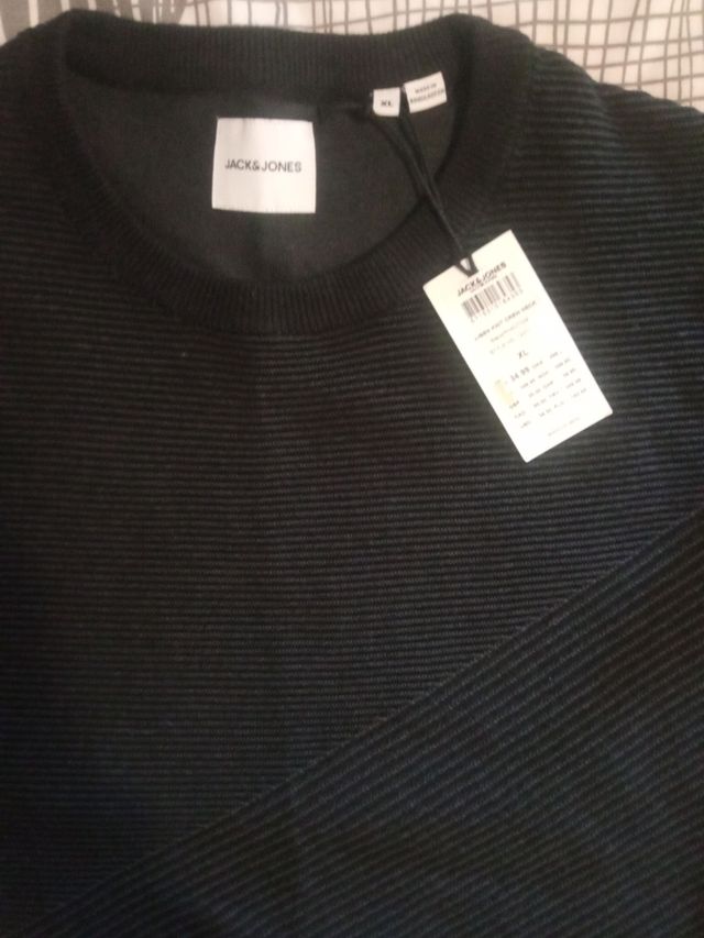 Jersey negro caballero