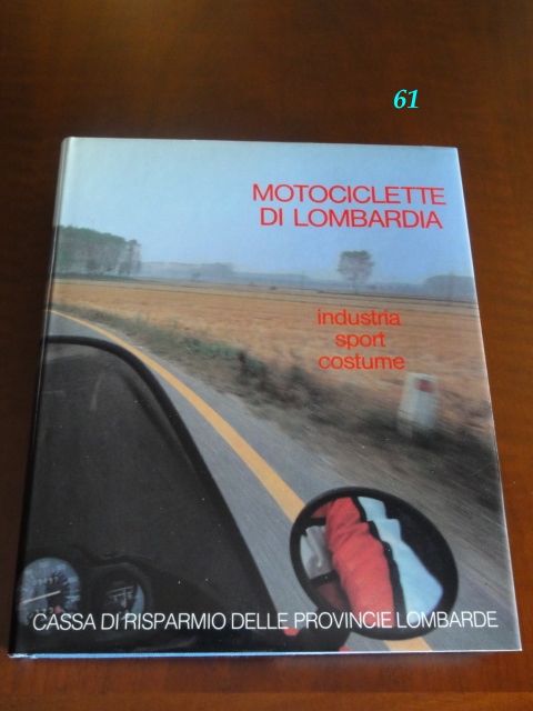 MOTOCICLETTE DI LOMBARDIA Libro
