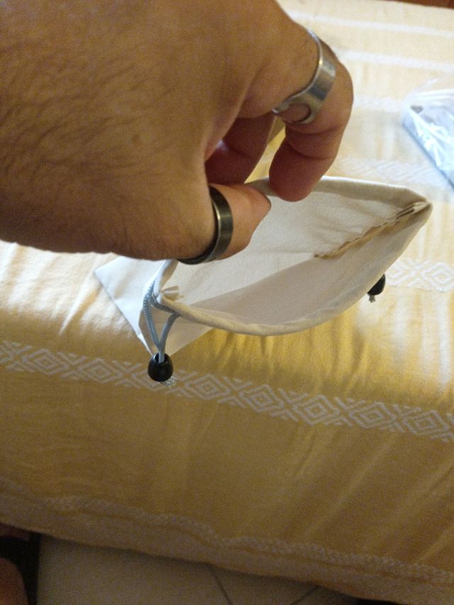 Sacca porta oggetti gioielli 