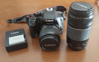 Camara Canon 1000D + 2 objetivos