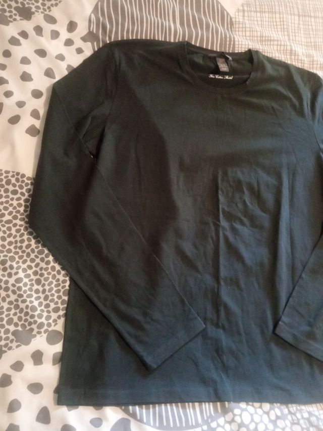 Camiseta lisa caballero