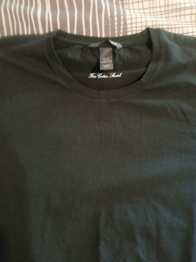 Camiseta lisa caballero