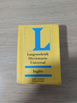 Diccionario inglés mini de bolsillo