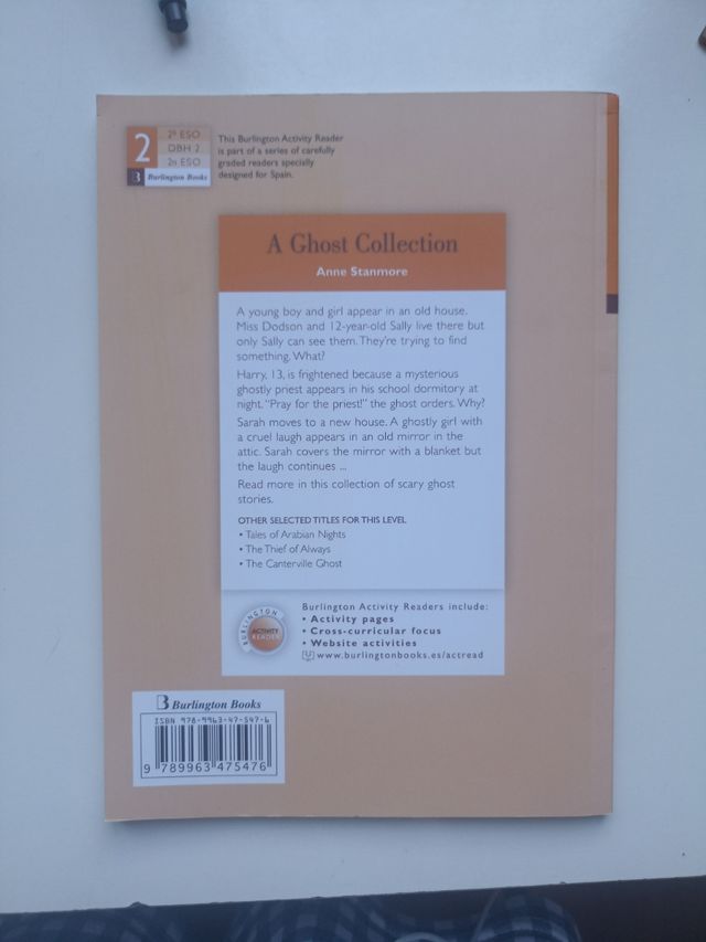 A Ghost collection. Libro inglés 2 E.S.O