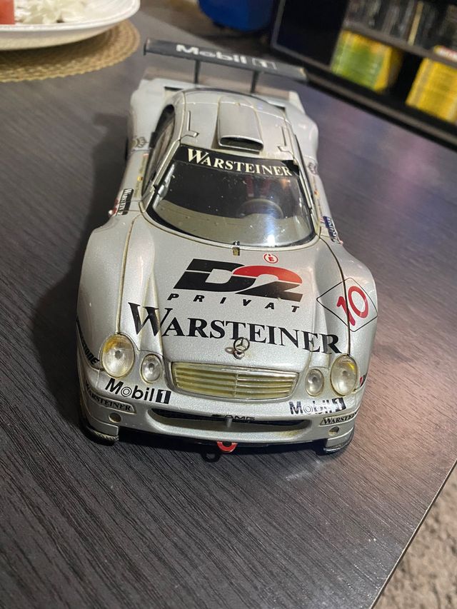 Mercedes clk gtr 1:18 scale