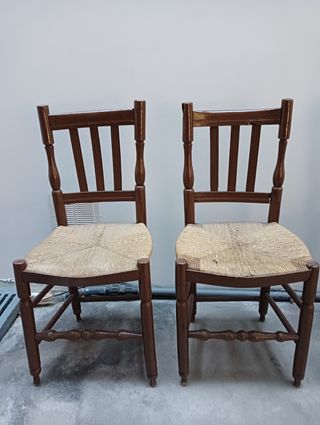 Sillas de enea 