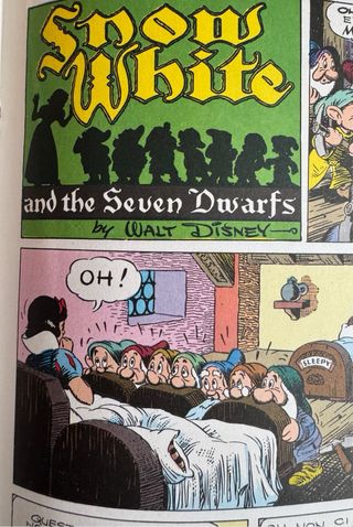 Fumetto Biancaneve e i 7 nani