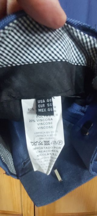 Traje de chaqueta hombre