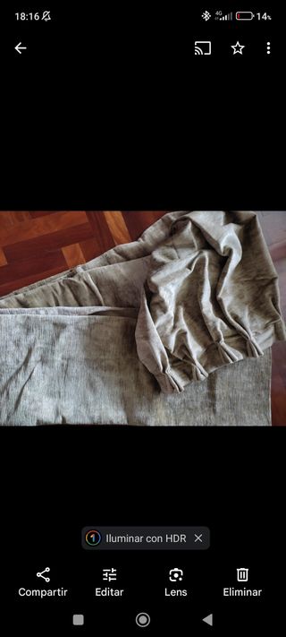 2 Estores de organza+mecanismos y caidas NUEVOS