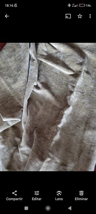 2 Estores de organza+mecanismos y caidas NUEVOS