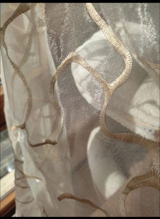 2 Estores de organza+mecanismos y caidas NUEVOS
