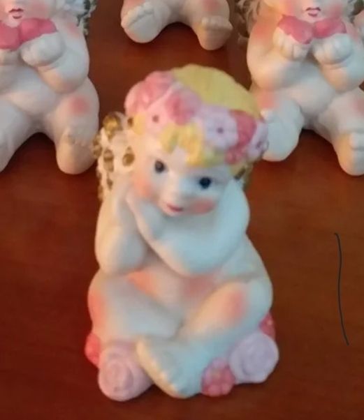 Figuras Angel 6 unidades