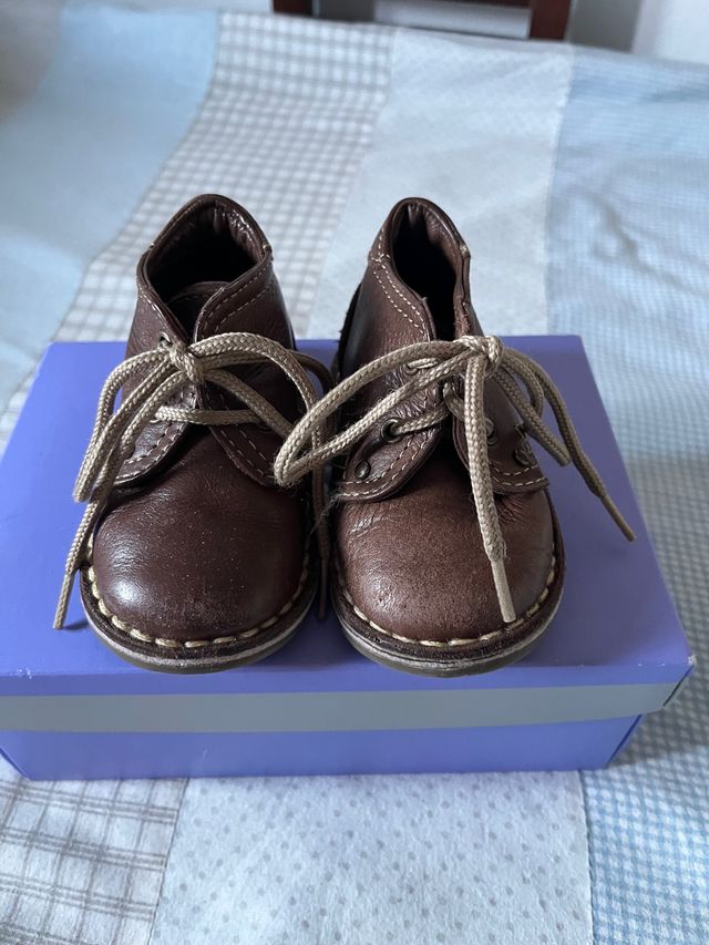Botas marrones de Zara Baby