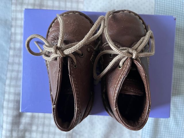 Botas marrones de Zara Baby