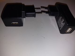 2 cargadores corriente usb