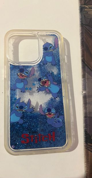 Funda de purpurina de Stitch Iphone 13 Pro