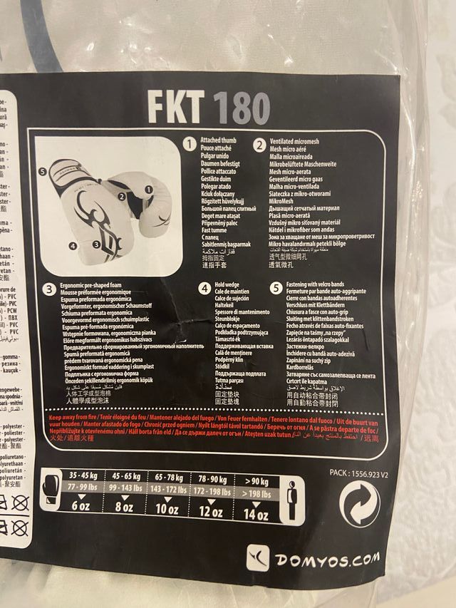 Guantes de boxeo 6oz